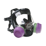 North 760008A Full Facepiece Respirator, Dual Cartridge, Medium/Large