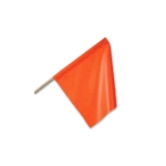 North 18 inch Traffic Flag, Tear Proof Orange PVC/Nylon