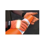 High Visibility Gloves, High Viz Orange, Large