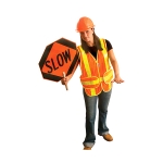 OccuLux ANSI Class 2 Chevron Mesh Gloss Tape Vest