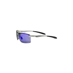 Orange County Choppers 100 Series, Silver Frame, Blue Mirror Lens