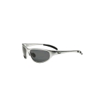 Orange County Choppers 300 Series, Silver Frame, Gray Polarized Lens