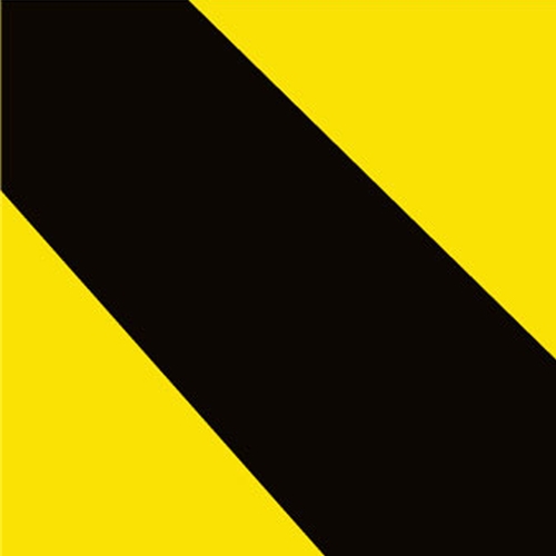 3M Safety Stripe Tape 5702, Black/Yellow, 1 in x 36 yd, 5.4 mil, 36rolls  per case 42892 - Strobels Supply