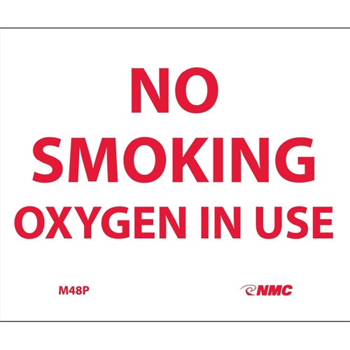 Oxygen in use sign deals
