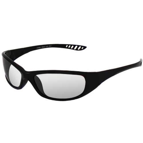3013856 Jackson Safety Hellraiser Black Frame Glasses