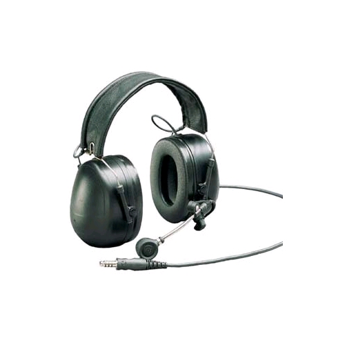 Peltor Ground Mechanic Aviation Push-Back Headset, Black
