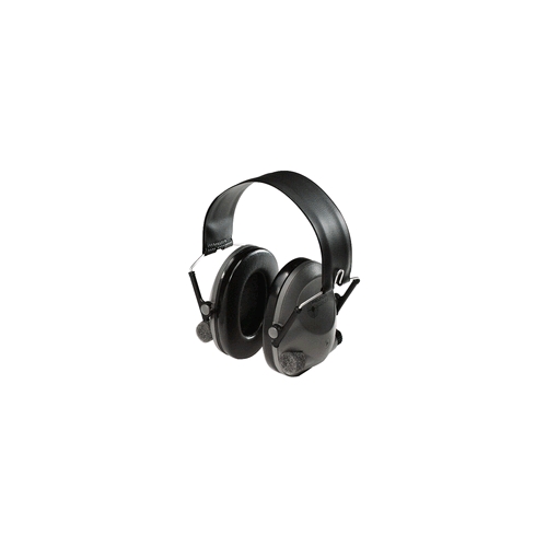 Peltor Tactical 6 Stereo Slim Line Electronic Headset, Gray, Over-the-Head