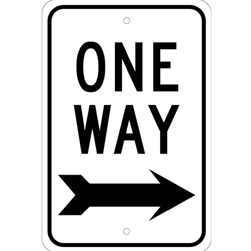 One Way Sign Tm23j