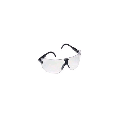 AOSafety Fectoids, Black Frame w/Clear Lens