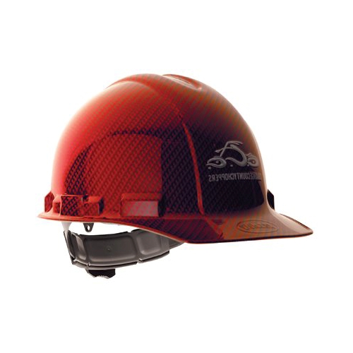 AOSafety (46141-00000) Orange County Chopper Hard Hat - Red