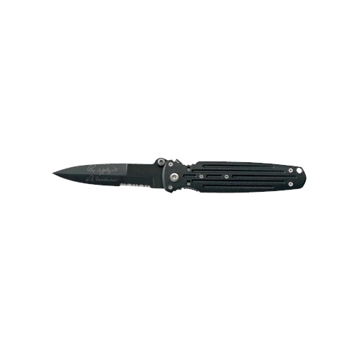 Gerber Applegate-Fairbairn Covert, Black, Double Bevel Knife