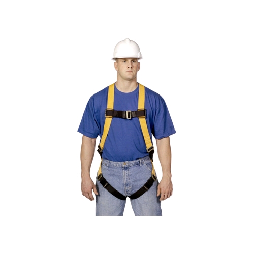 TITAN T4507 Full Body Harness w/Positioning Side D-Rings, Tongue Leg Strap, Non-Stretch
