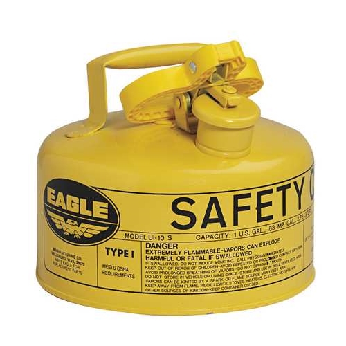Eagle Type I Safety Can, 1 Gal. Yellow, UI-10-SY