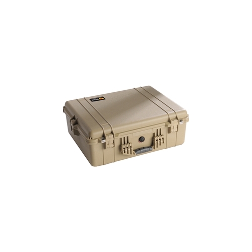 Pelican™ 1600 Case with Foam (Desert Tan)