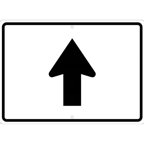 Auxiliary Arrow Straight Sign (TM506K)