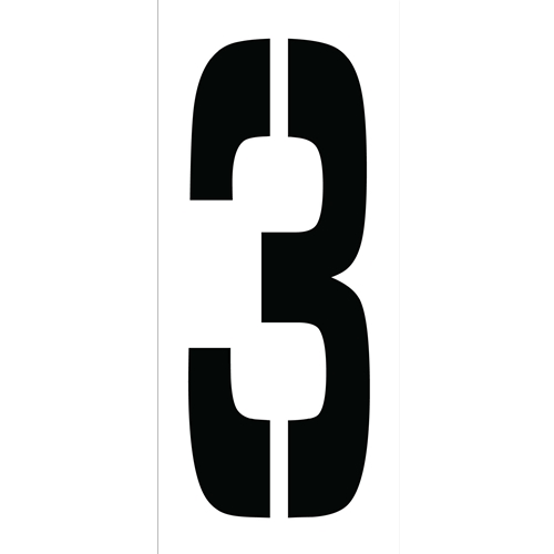 Individual Character Stencil 24" Number Set (PMC24-3)
