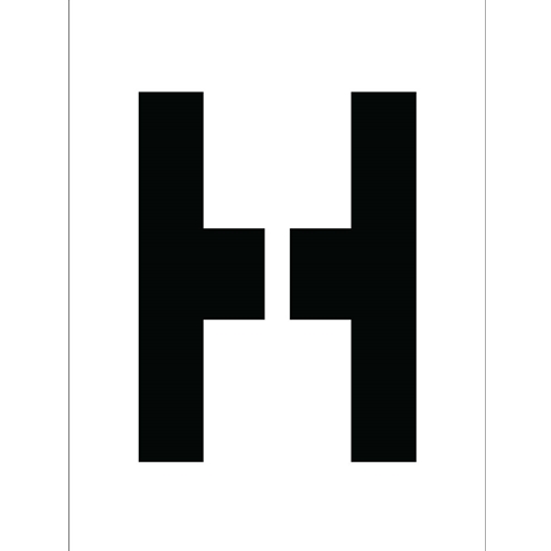 Individual Character Stencil 8" Number Set (PMC8-H)