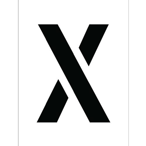 Individual Character Stencil 8" Number Set (PMC8-X)