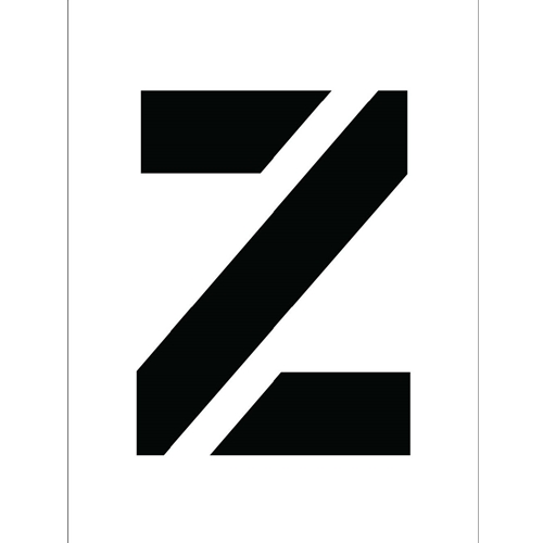 Individual Character Stencil 8" Number Set (PMC8-Z)