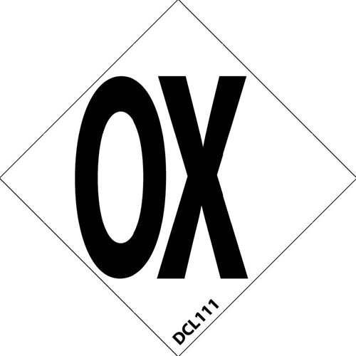Nfpa Label Symbol 1" (DCL111)