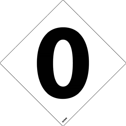 Nfpa Label Number 4" (DCN40)