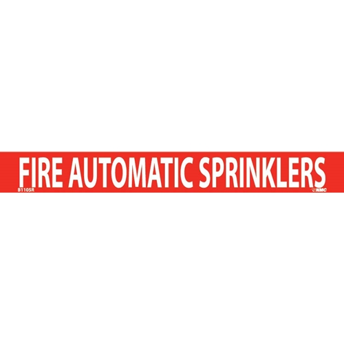 Fire Automatic Sprinklers Pressure Sensitive (B1105R)