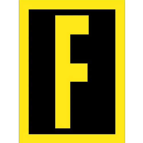 Reflective Self-Adhesive Letters And Numbers 1 1/2" (HIL15F)
