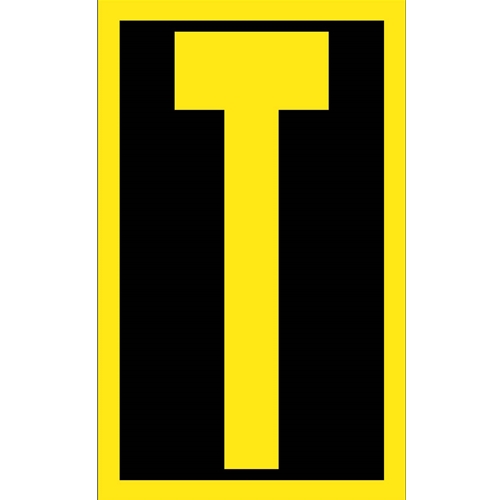 Reflective Self-Adhesive Letters And Numbers 2 1/2" (HIL25T)