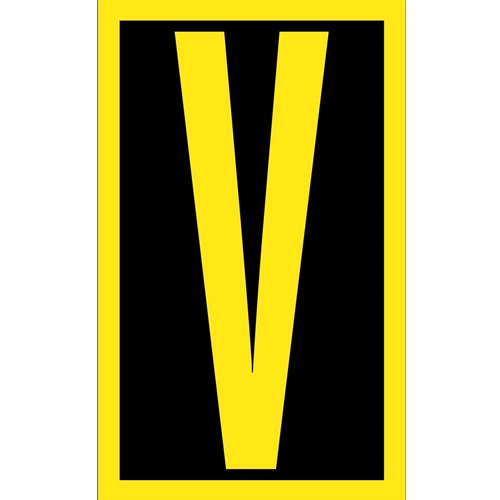 Reflective Self-Adhesive Letters And Numbers 2 1/2" (HIL25V)