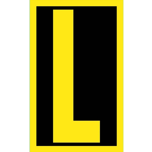 Reflective Letters 2.5" A-Z (RL25L)
