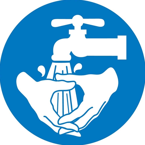 Wash Hands Iso Label (ISO417AP)