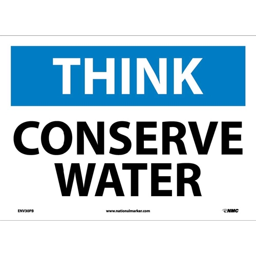 Conserve Water Sign (ENV30PB)