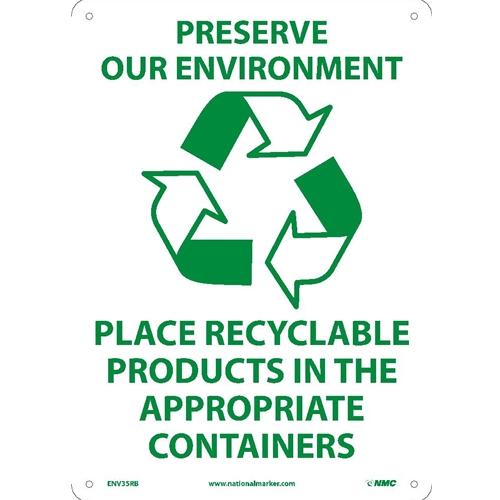 Preserve Our Environment Sign (ENV35RB)