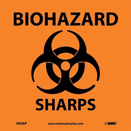 Biohazard Strips Label (S90AP)