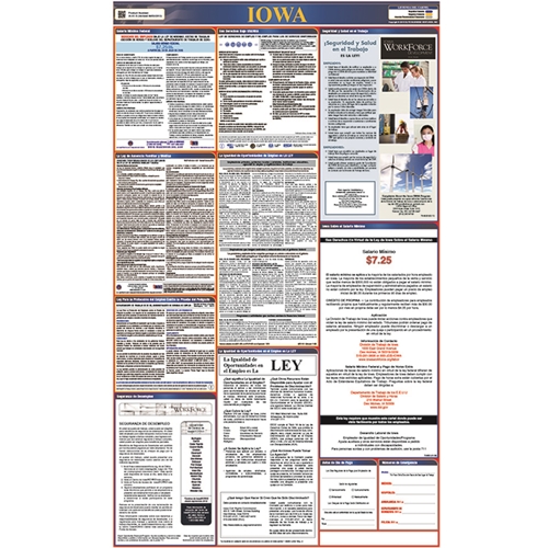 Spanish Labor Law Posters (LLPS-IA)