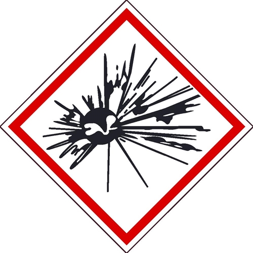 Explosive Ghs Label (GHS2024ALV2)
