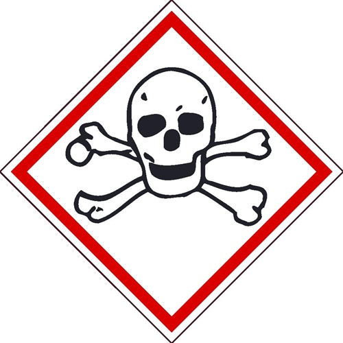 Toxic Ghs Label (GHS2052AL2)