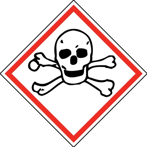 Toxic Ghs Label (GHS205AP)