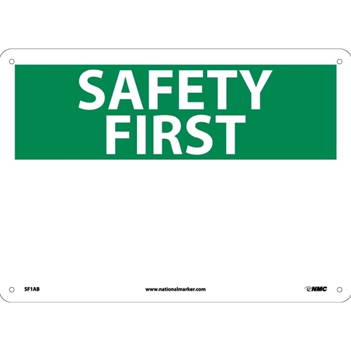 Safety First Sign (SF1AB)