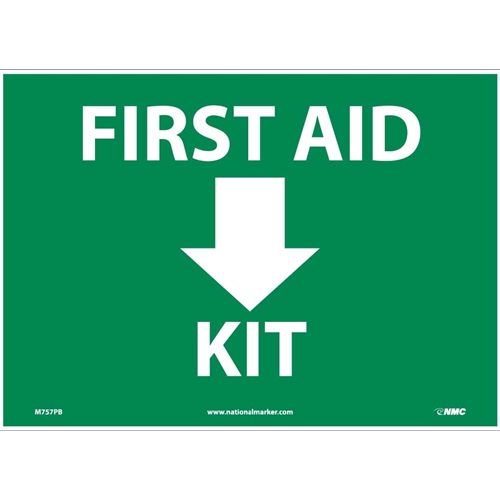 First Aid Kit Sign (M757PB)