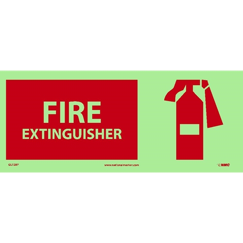 Fire Extinguisher Sign (GL128P)