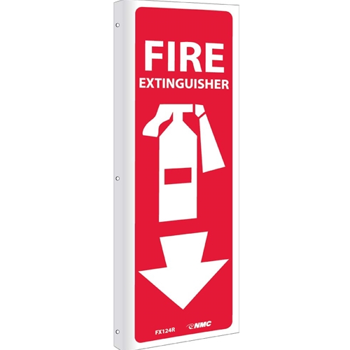 Fire Extinguisher Sign (FX124R)