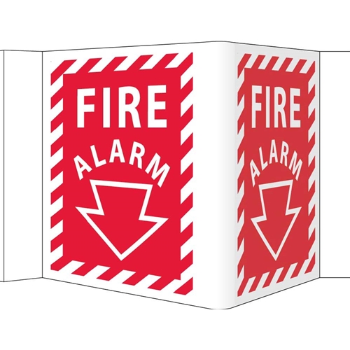 Fire Alarm Sign (VS28W)