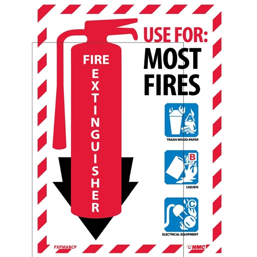 Fire Extinguisher Sign (FXPMABCP)