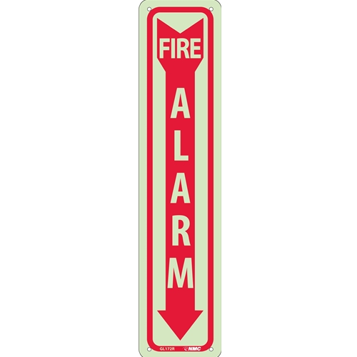 Fire Alarm Sign (GL172R)