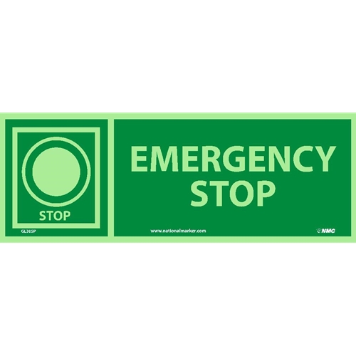 Emergency Stop Sign (GL305P)