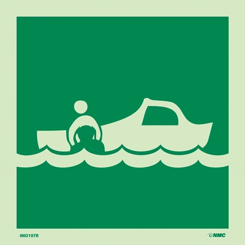International Marine Organization Rescue Boat Sign (IMO197R)