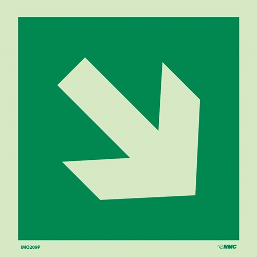 Imo Directional Arrow Diagonal Sign (IMO209P)