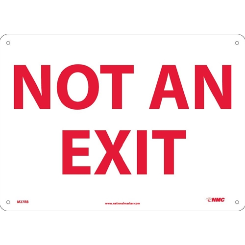 Not An Exit Sign (M27RB)