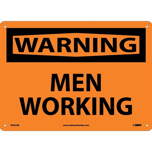 Warning Men Working Sign (W455AB)